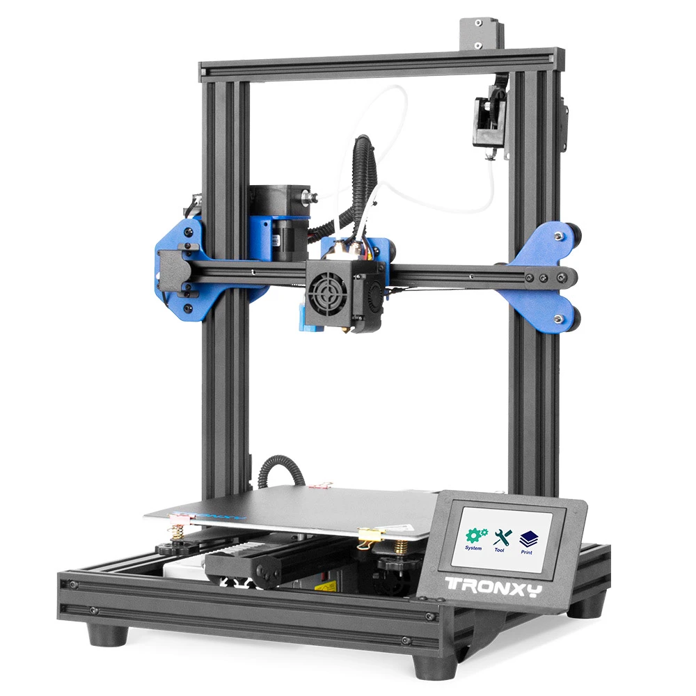 TRONXY XY-2 PRO 2E Dual Color 3D Printer, Dual Titan Extruders, Auto Leveling, Filament Runout Detection, Ultra Quiet Printing, Printing Size 255*255*245mm - Image 6