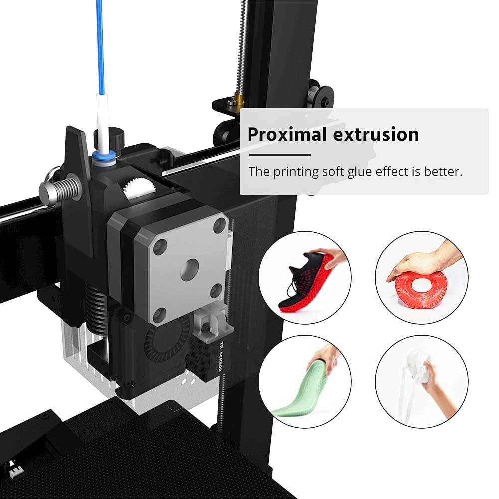 TRONXY XY-3 Pro V2 Direct Drive 3D Printer 300x300x400mm Upgraded BMG Extruder 3D Printer Fast Assembly With Glass Platform - Image 5