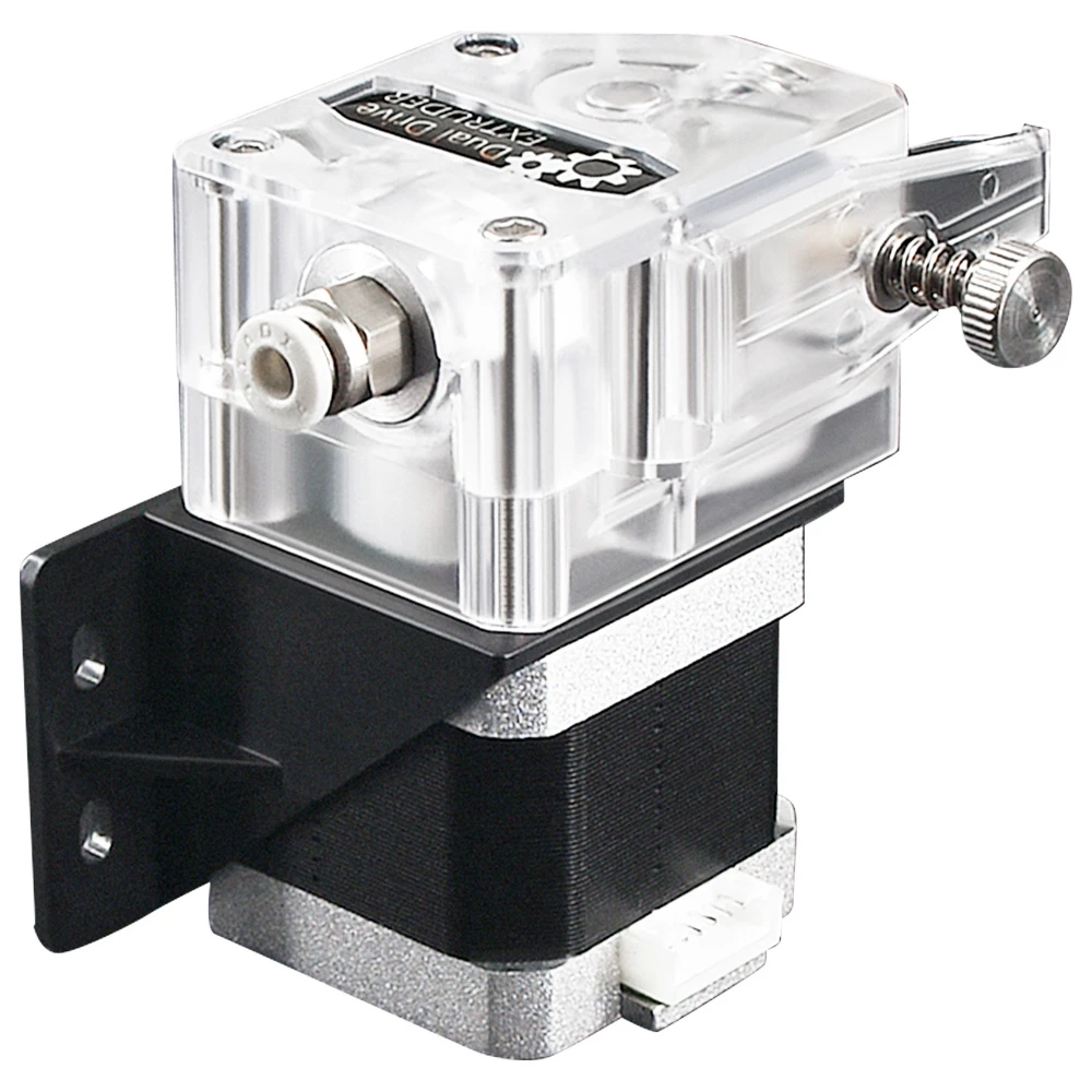 TWO TREES 3D Printer Bowden DDB Extruder Cloned Dual Drive Extruder Feeder For 3D Printer High Performance - Transparent - Image 2