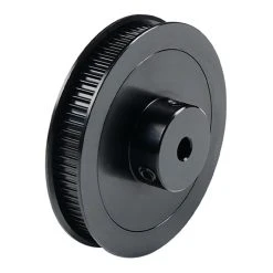 TWO TREES 3D Printer Parts VORON V2.4 80 Teeth GT2 Timing Pulley Bore 5mm Belt Width 6mm Aluminum Alloy Driving Wheel - Black
