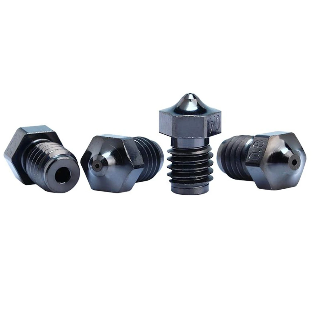 Trianglelab V6 DLC 0.8mm Nano Coating Hardened Steel Nozzle For Dragonfly Dragon/V6 Hotend Matrix Extruder - Image 3