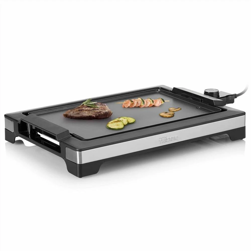 Tristar Electric Griddle 2000 W 37x25 Cm Black - Image 2