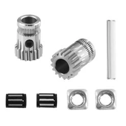 TWO TREES Dual Drive Gear Extruder Kit Cloned Btech Upgrade For Prusa I3 3D Printer Gear Bowden Extruder