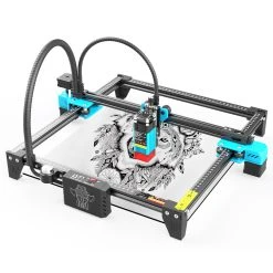 TWO TREES TTS 5.5W Laser Engraver Cutter, 0.08*0.08mm Compressed Spot, 32Bit Mainboard, 40W Electric Power, APP Control ,300*300mm
