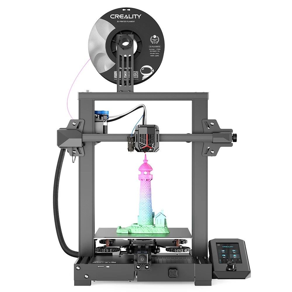 Creality Ender-3 V2 Neo 3D Printer, CR Touch Auto-leveling, Full-Metal Bowden Extruder, 4.3inch Color Screen, 32Bit Mainboard, 220*220*250mm - Image 3