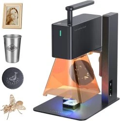 LaserPecker 2 Handheld Laser Engraver Cutter, UK Plug