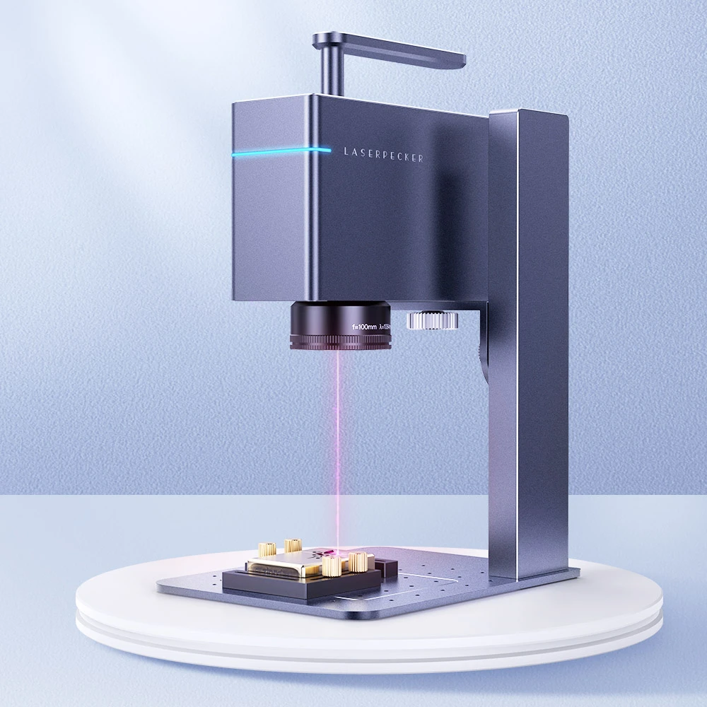 LaserPecker 3 Basic Super Fast Handheld Laser Engraver, 600mm/s Speed, Wireless Connection, 4K Resolution, UK Plug - Image 2