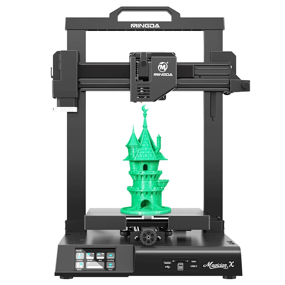 MINGDA Magician X Modular 3D Printer, Direct Drive Extruder, Auto Leveling, 32Bit Mainboard, Ultra-Silent, 230*230*260mm - Image 3