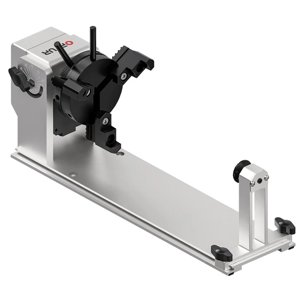ORTUR YRC1.0 Y-Axis Rotary Chuck, Adjustable Elevation, 360 Degrees Engraving - Image 2
