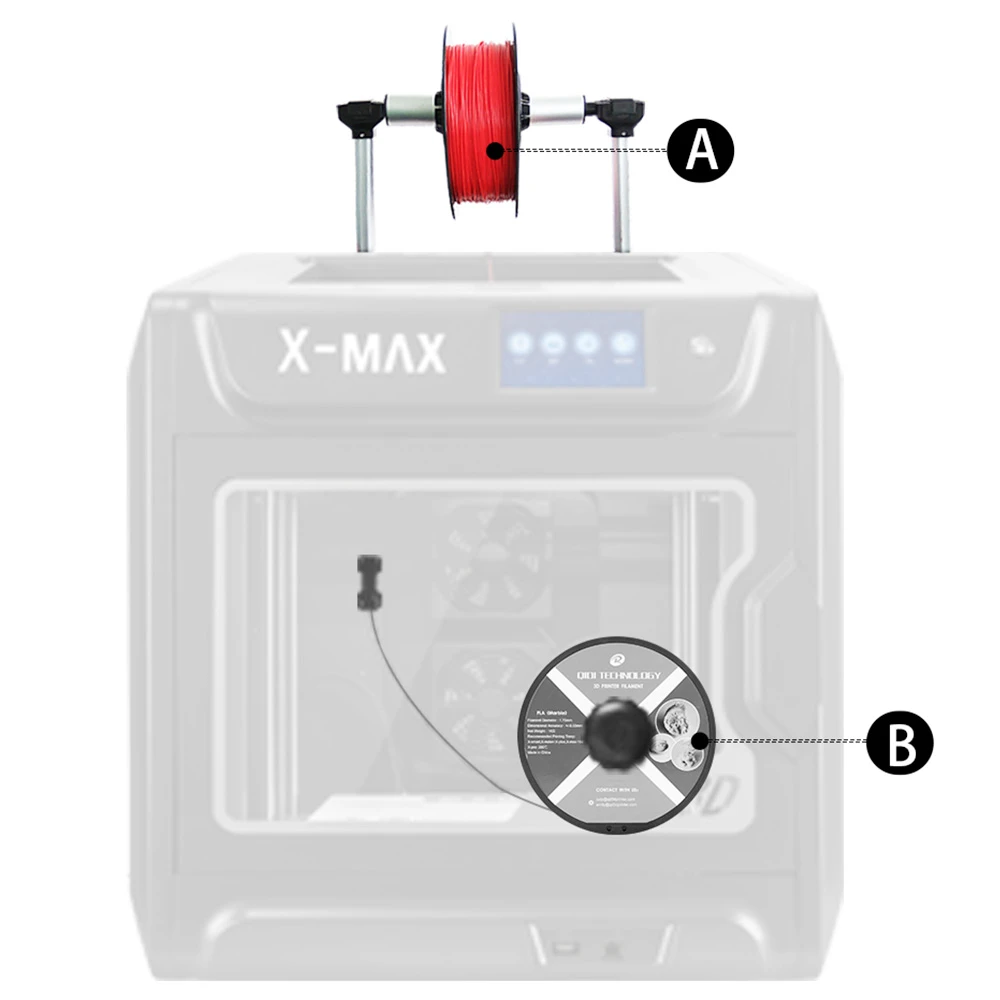 QIDI X-MAX 3D Printer, Industrial Grade, 5 Inch Touchscreen, WiFi Function, High Precision Printing With ABS/PLA/TPU, Flexible Filament, 300x250x300mm - Image 6