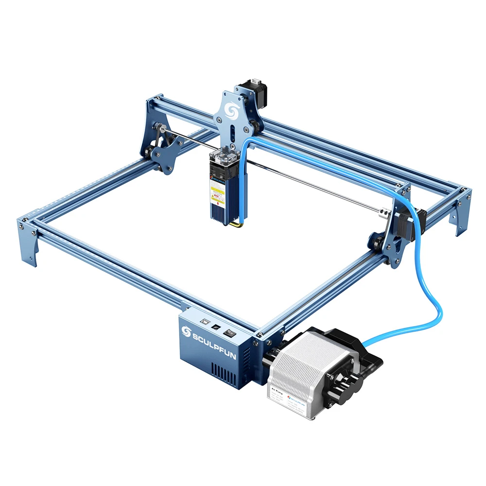 SCULPFUN S6 Pro / S9 / S10 Air Assist Nozzle Kit, High Speed Air Assist, Full Metal Structure - Image 3