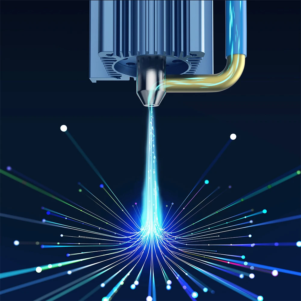 SCULPFUN S6 Pro / S9 / S10 Air Assist Nozzle Kit, High Speed Air Assist, Full Metal Structure - Image 6